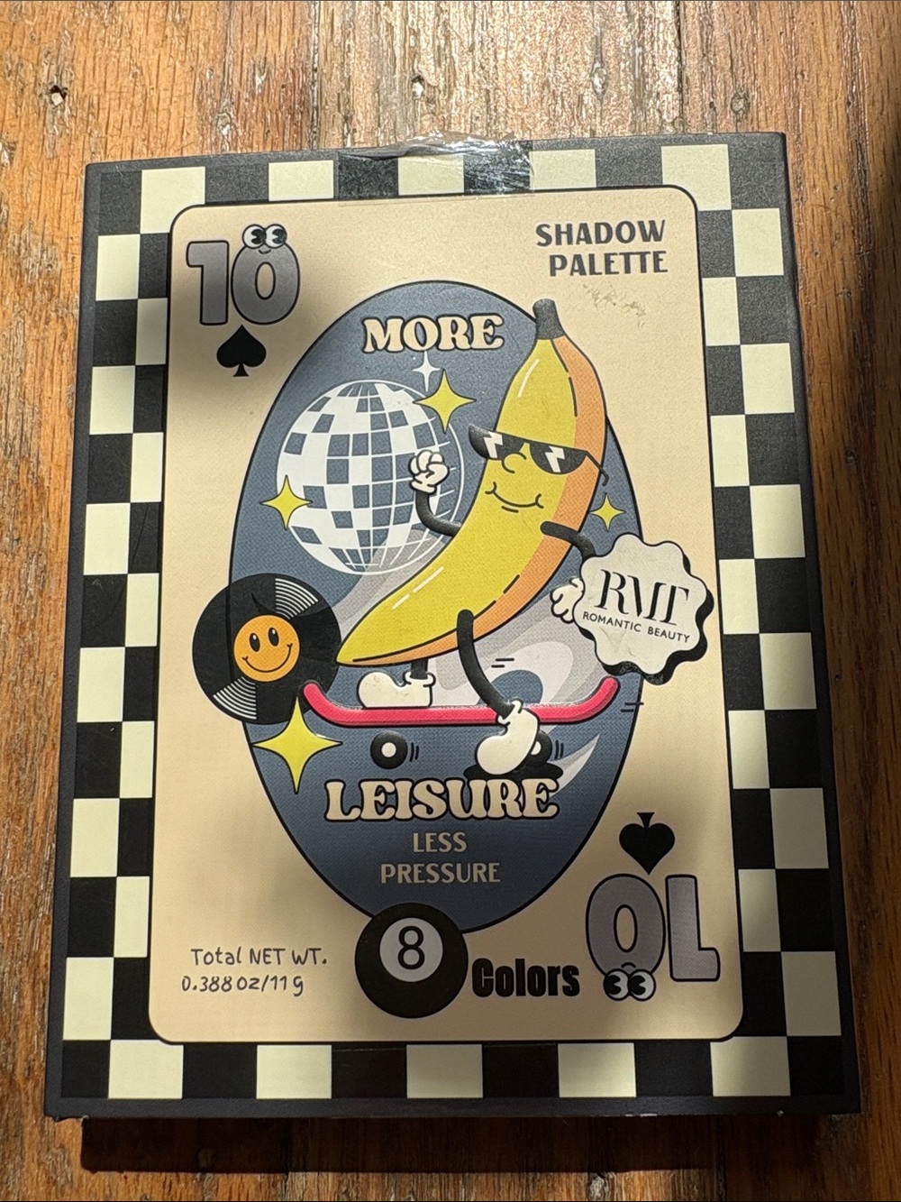 More Leisure Yellow Eyeshadow Palette - 8 Shades